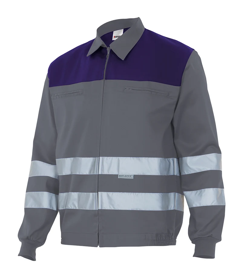 BLOUSON HV GRIS