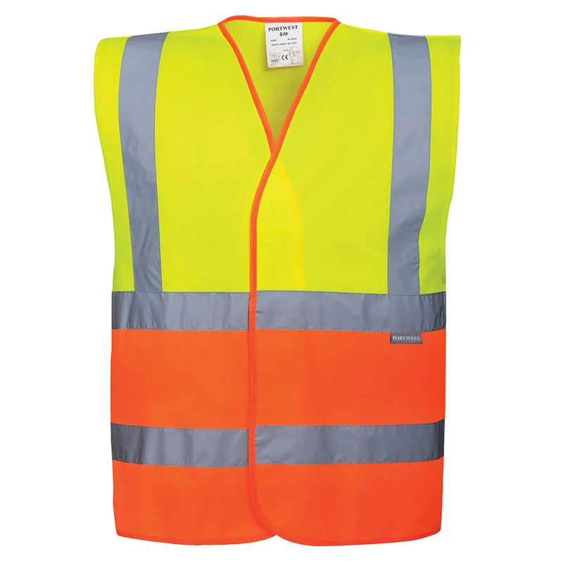 Gilet HV bicolore