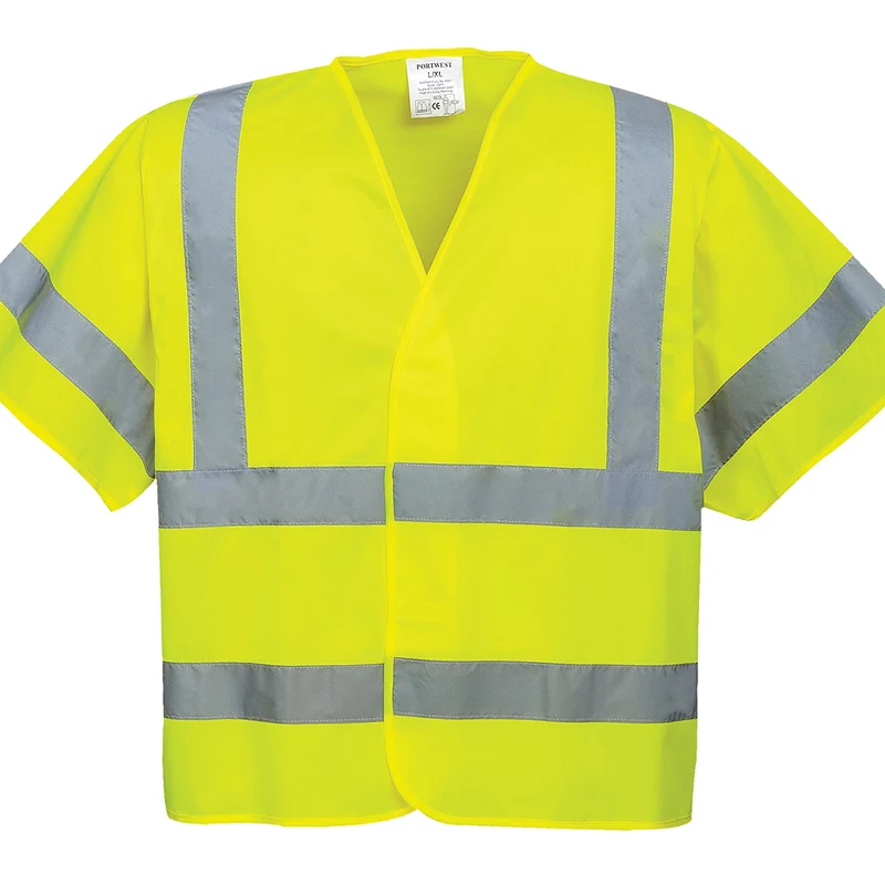 Gilet hivis à manches courtes
