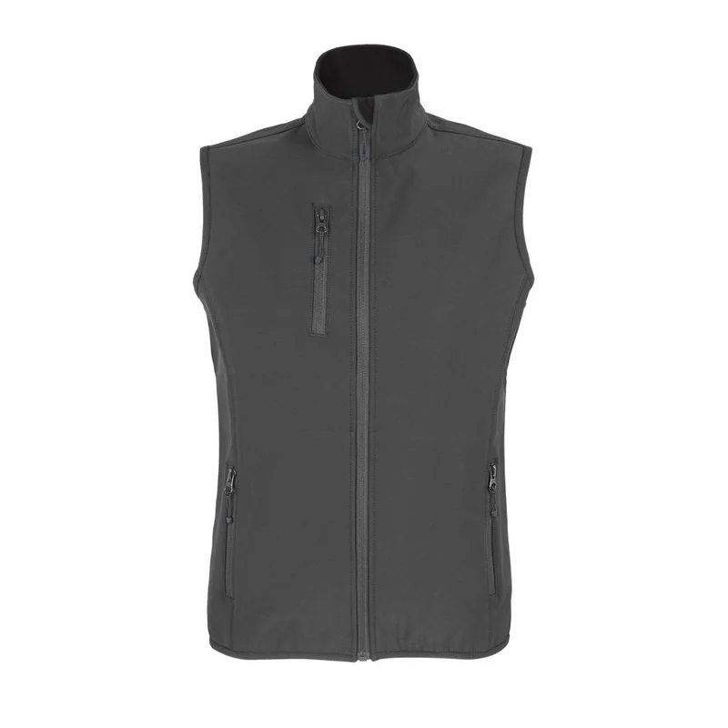 Sol's Falcon Bw Women - Veste Femme Zippée Softshell Sans Manche