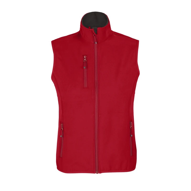 Sol's Falcon Bw Women - Veste Femme Zippée Softshell Sans Manche
