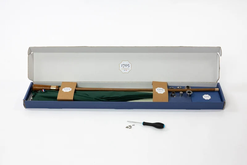 Coffret à monter soi-même - Parapluie Excellence 1705 - Vert Canopée
