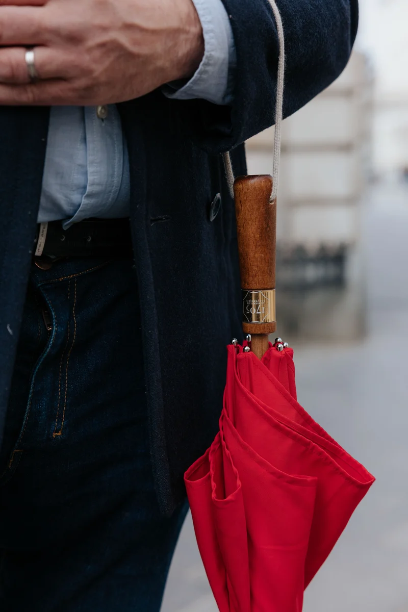 Coffret à monter soi-même - Parapluie Excellence 1705 - Rouge Élégant