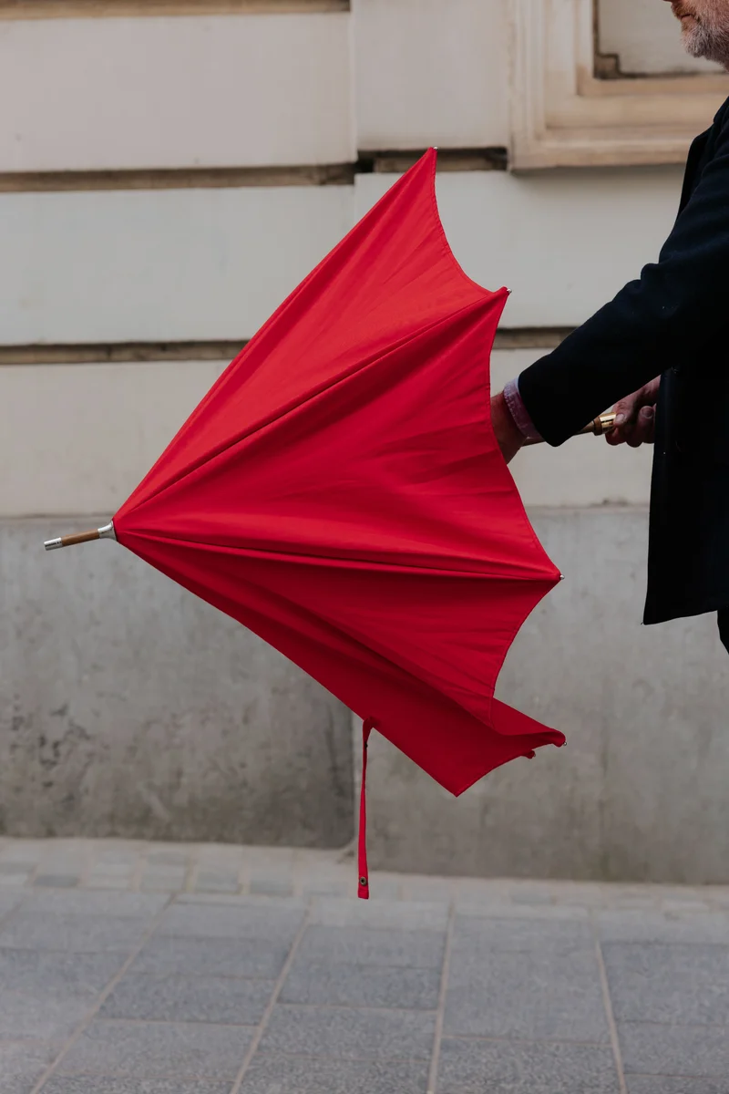 Coffret à monter soi-même - Parapluie Excellence 1705 - Rouge Élégant