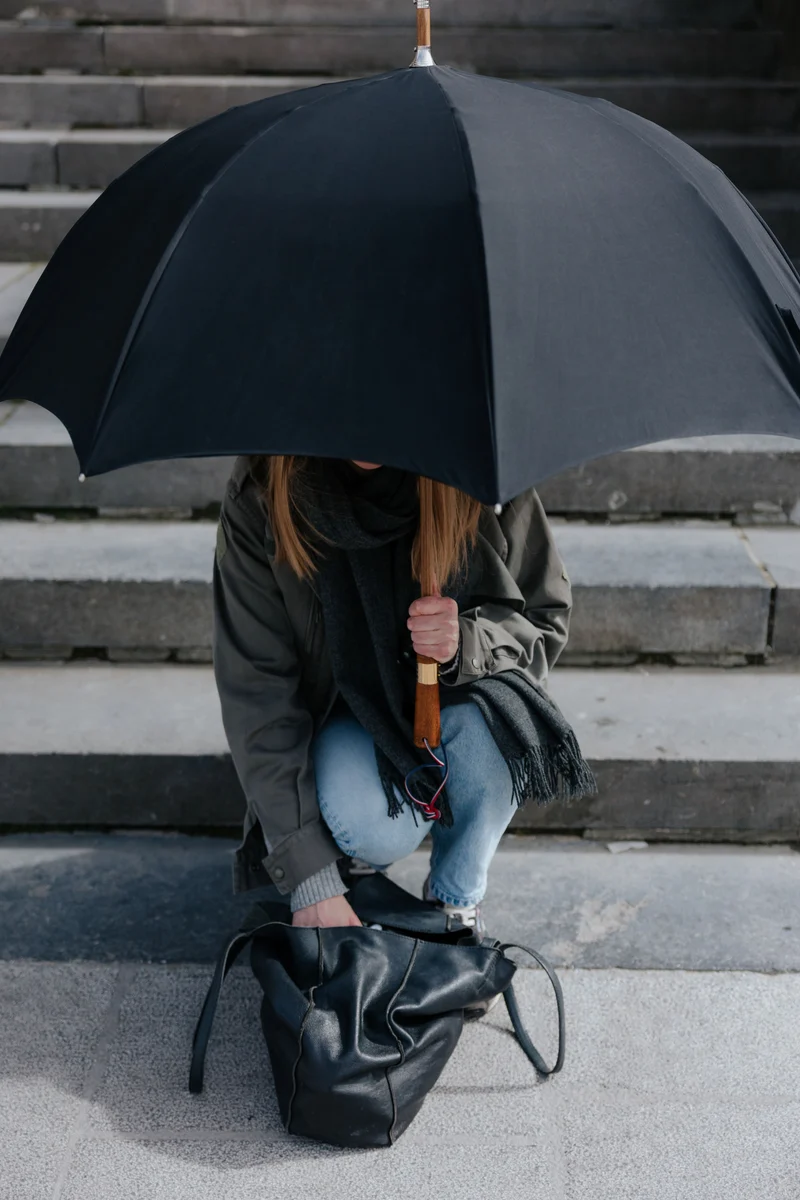 Parapluie Monté - Excellence 1705 - Noir Intemporel
