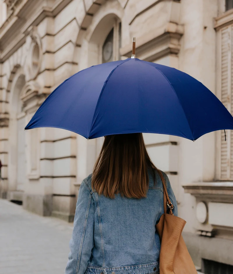 Parapluie Monté - Excellence 1705 - Bleu Atlantique