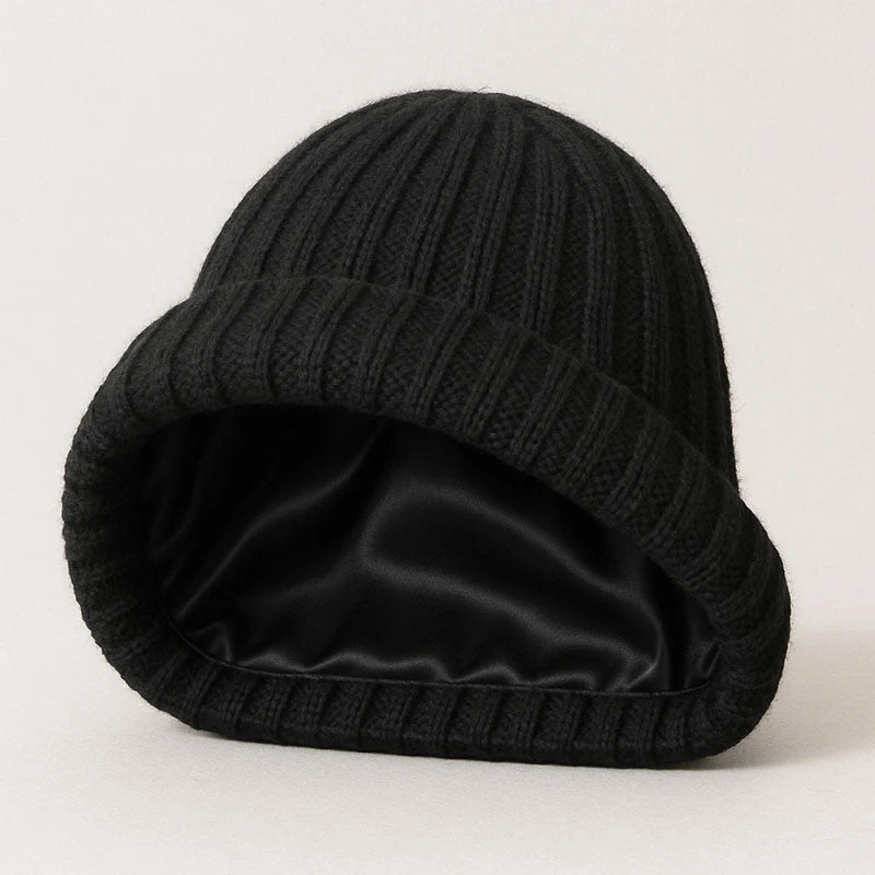 Bonnet hiver soie et cachemire Enfant