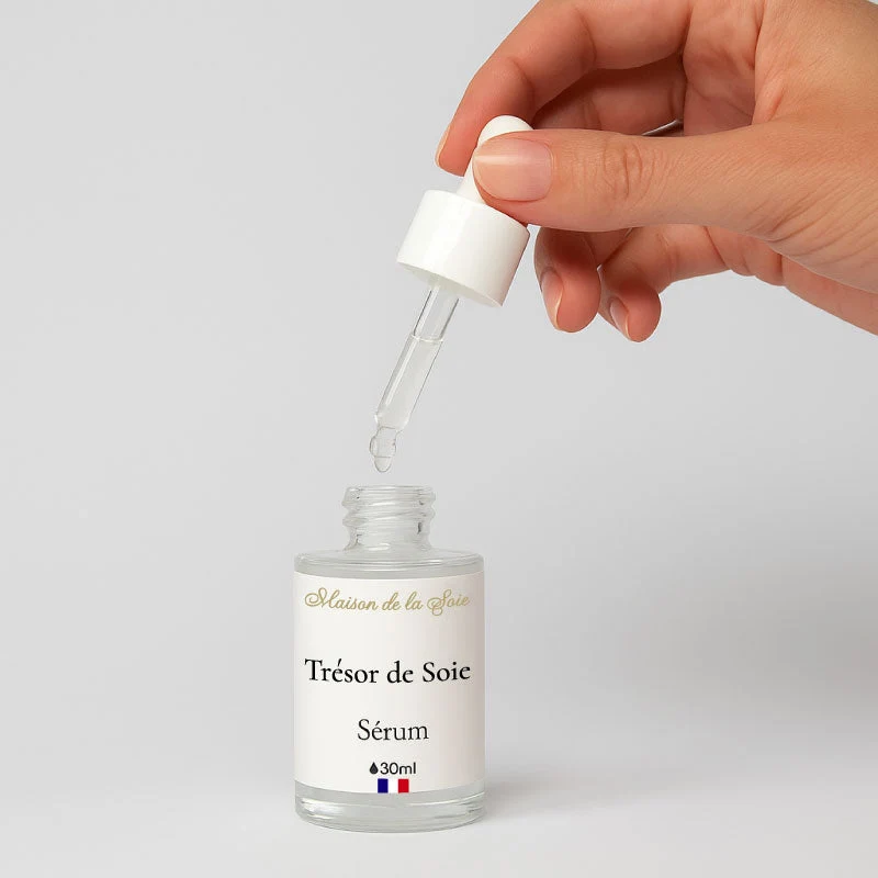 Sérum hydratant à base de soie