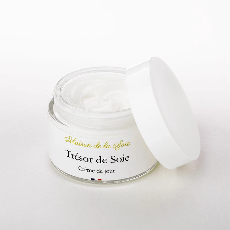 Crème de jour à base de soie