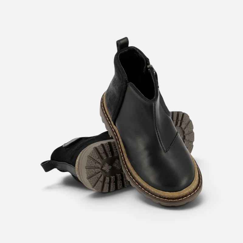 WALL BOOTS - NAPPA-PONY - NOIR