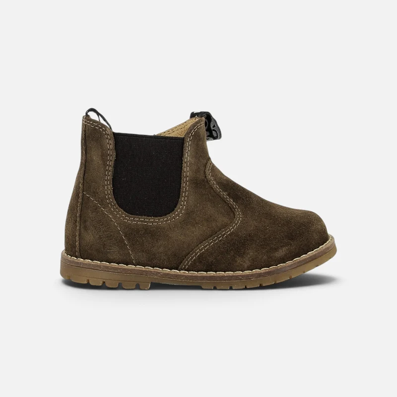 BOB ZIP BOOTS - VELOURS - MOUSSE