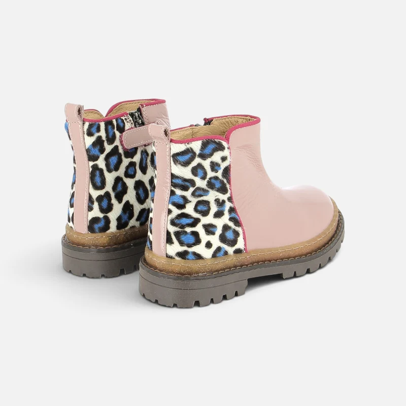 WALL BOOTS - VERNIS-KAMARI - FUSHIA-BIANCO BLEU