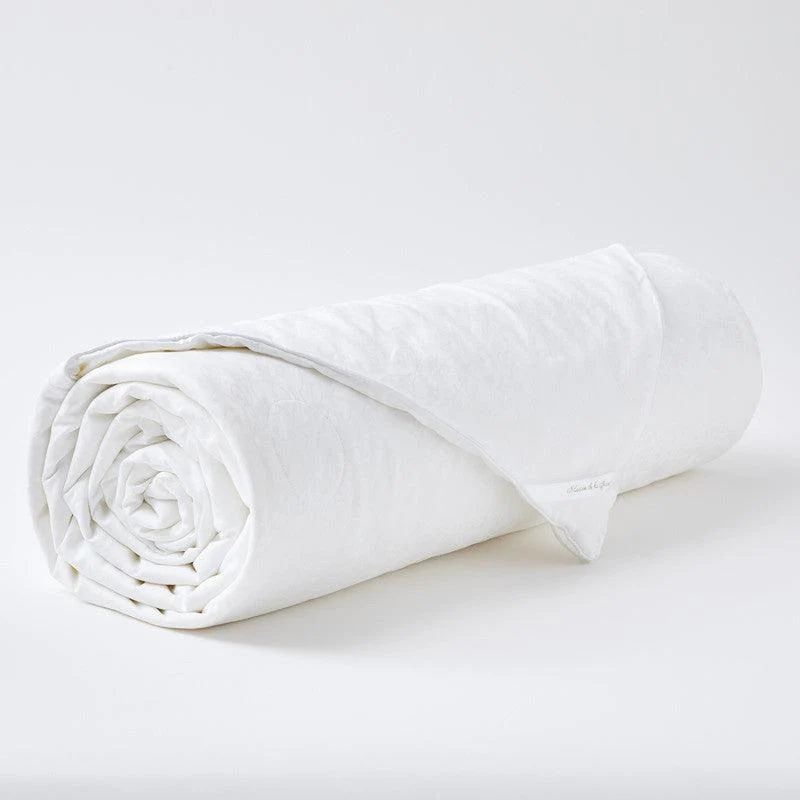 Pack Couette soie de mûrier 4 saisons + 2 oreillers en soie et tanboocell