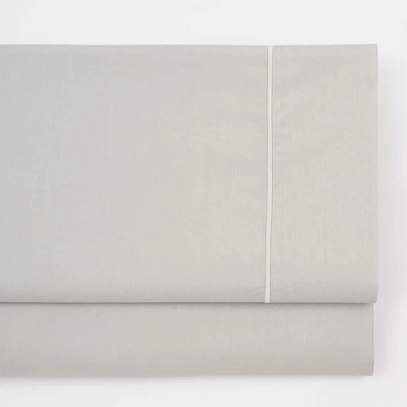 Drap plat en percale de coton