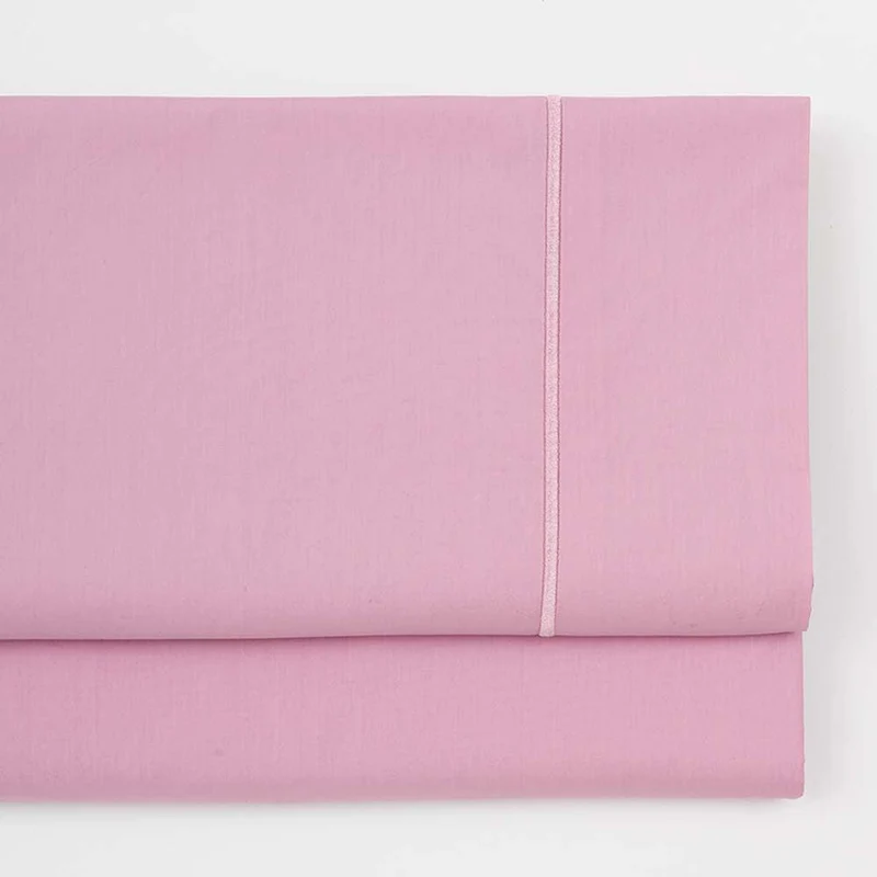Drap plat en percale de coton