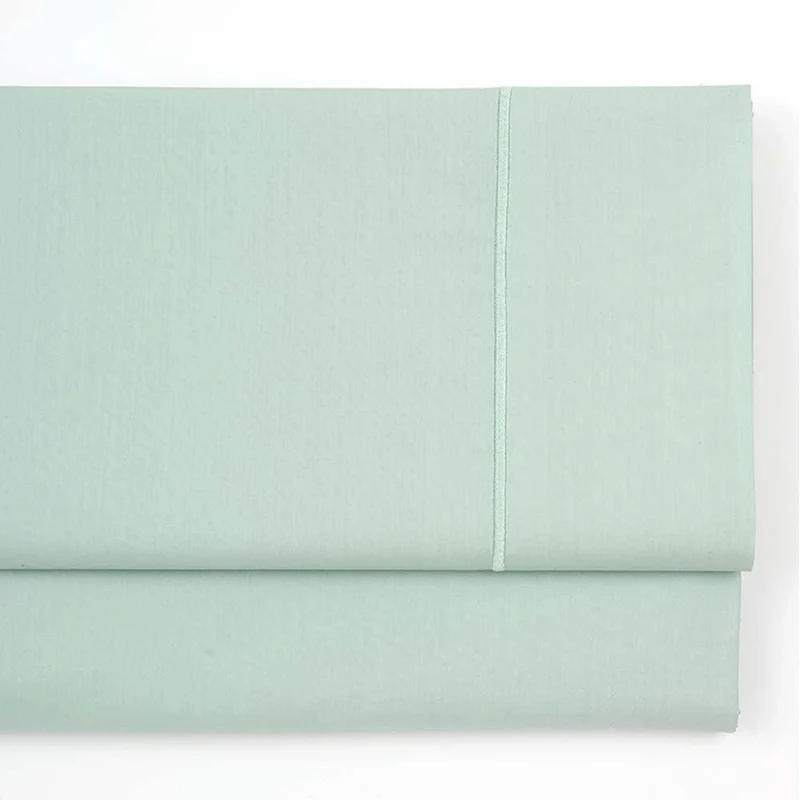 Drap plat en percale de coton