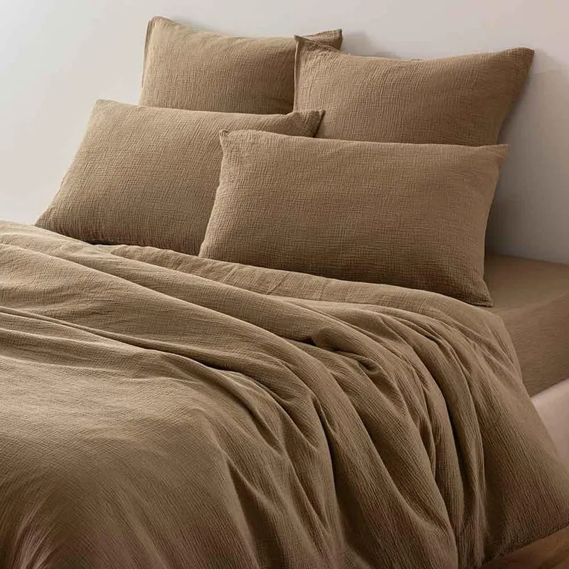 Parure de lit en gaze de coton