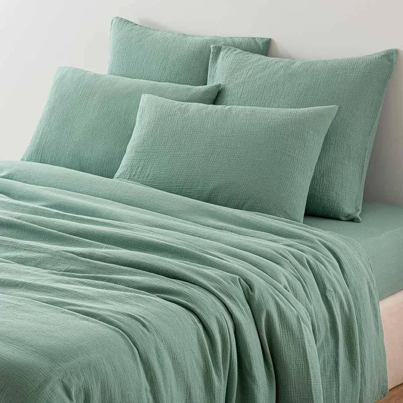 Housse de couette en gaze de coton