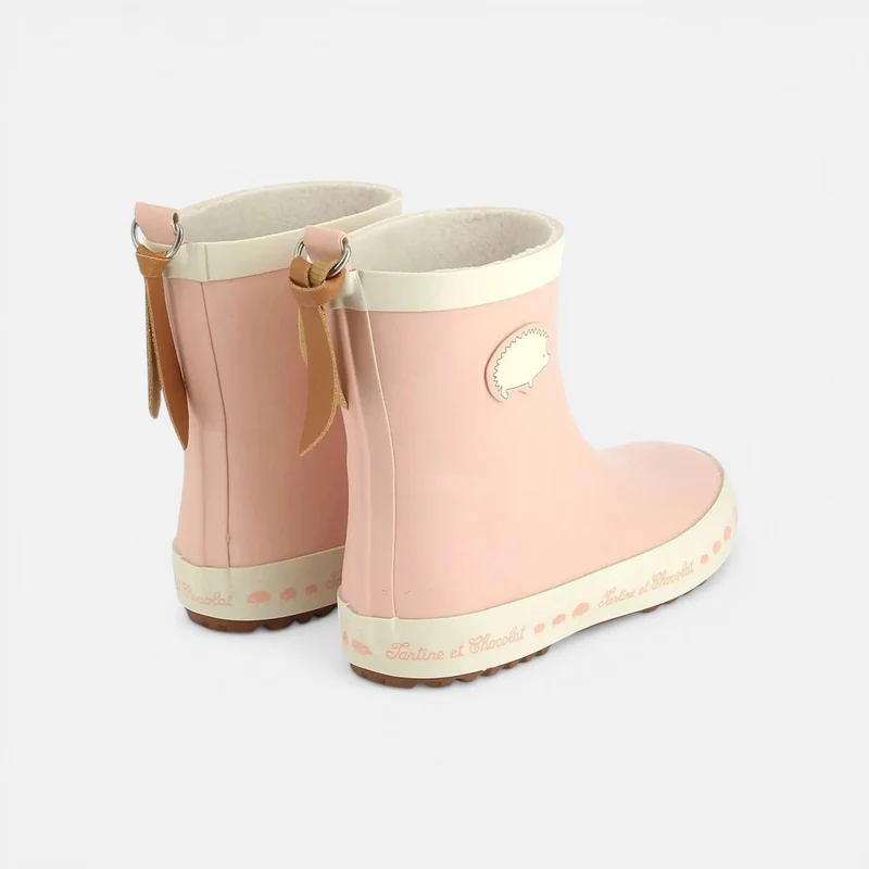 TC WELLY PATCH - CAOUTCHOUC - PINK