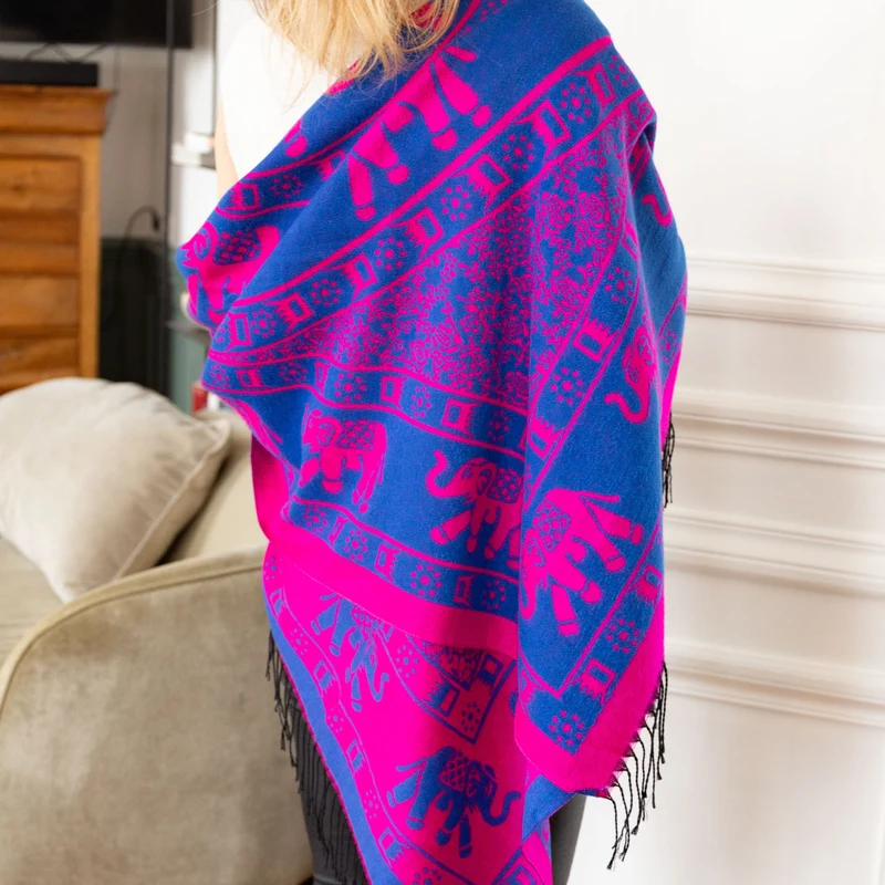 Foulard cachemire de pashmina Axelle