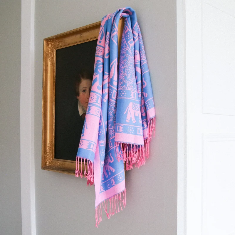 Foulard cachemire de pashmina Axelle