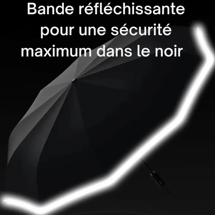 HydroTech 280T - Parapluie a plis, automatique, structure renforcé.