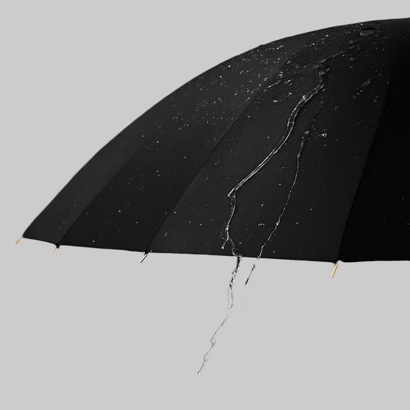 Maestral 24 - Parapluie long manche, large couverture, automatique.