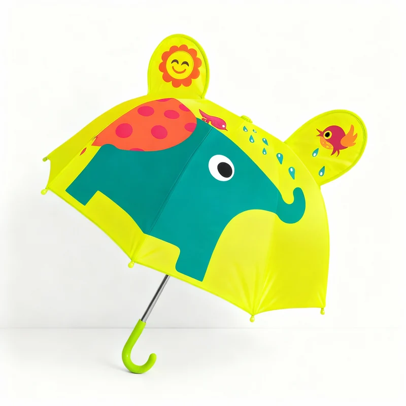 ColorDrop 3D - Parapluie enfant motif 3D.