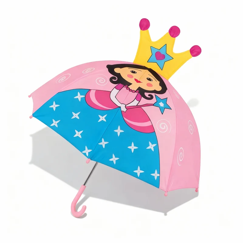 ColorDrop 3D - Parapluie enfant motif 3D.