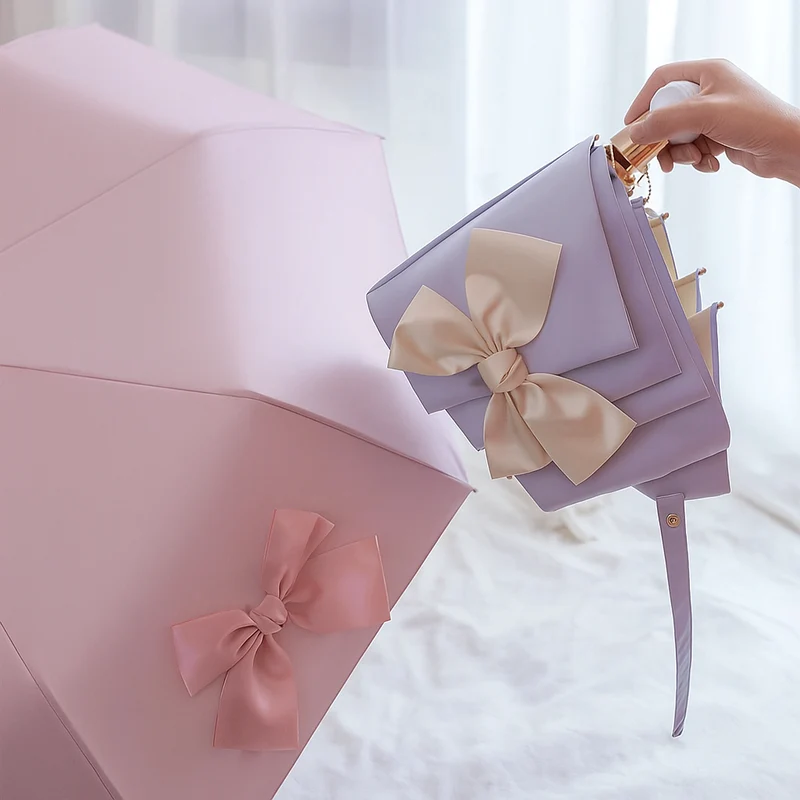 Papillon Chic - Parapluie femme, pliant, automatique.