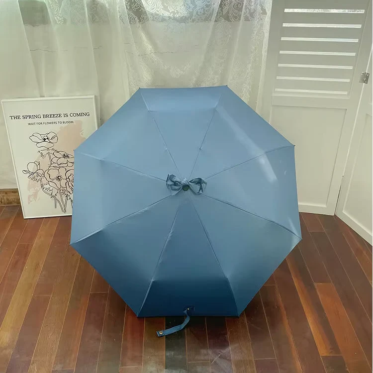 Duckina - Parapluie femme, pliant, poignée canard original.