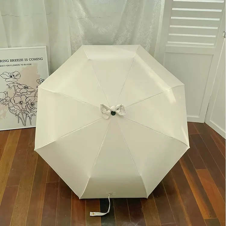Duckina - Parapluie femme, pliant, poignée canard original.
