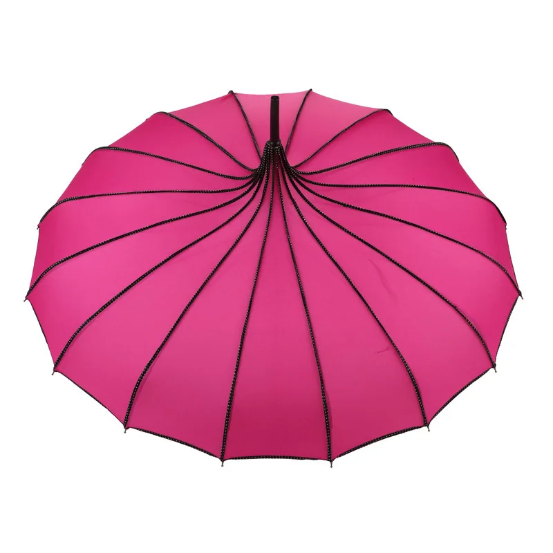 Pagoda - Parapluie femme, design pagode, large protection.