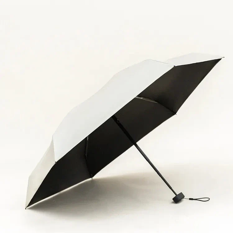 PARACHASE6001 - Parapluie pliant compact, plat, léger.