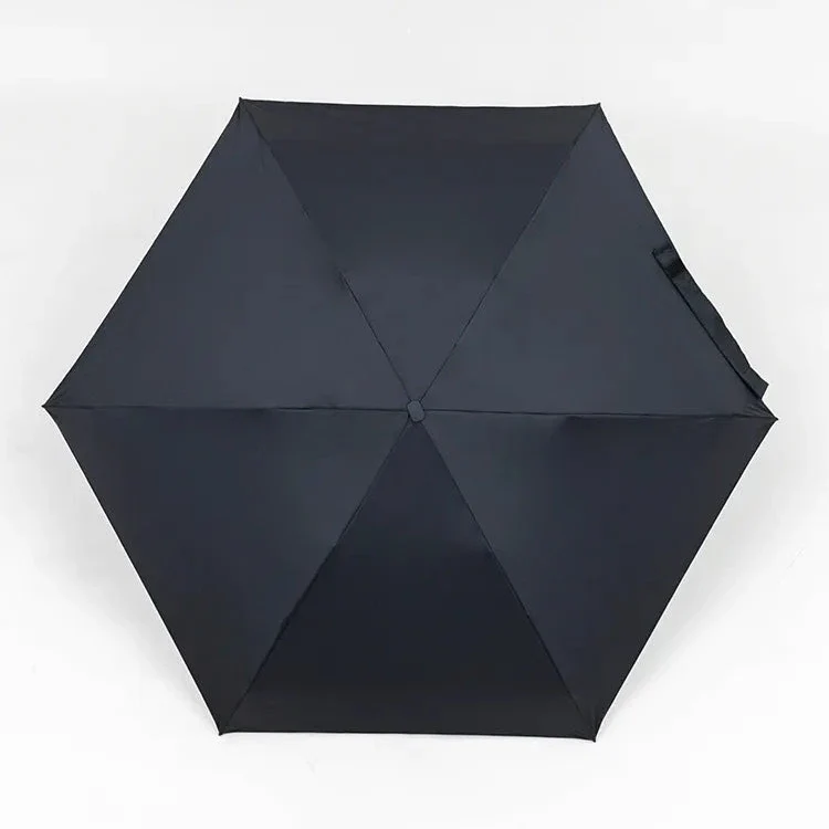 PARACHASE6001 - Parapluie pliant compact, plat, léger.