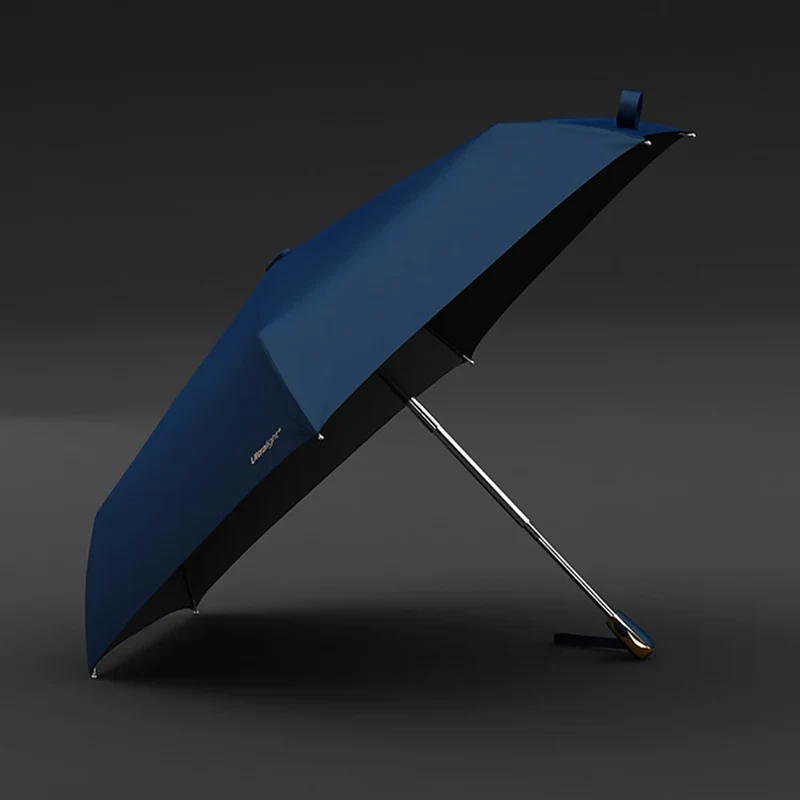 Olycat - Parapluie pliant, compact, plat, automatique.