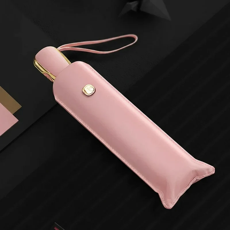 Olycat - Parapluie pliant, compact, plat, automatique.