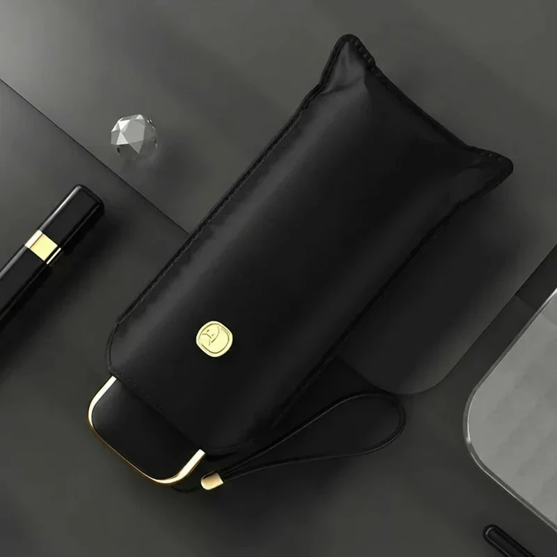 Olycat - Parapluie pliant, compact, plat, automatique.