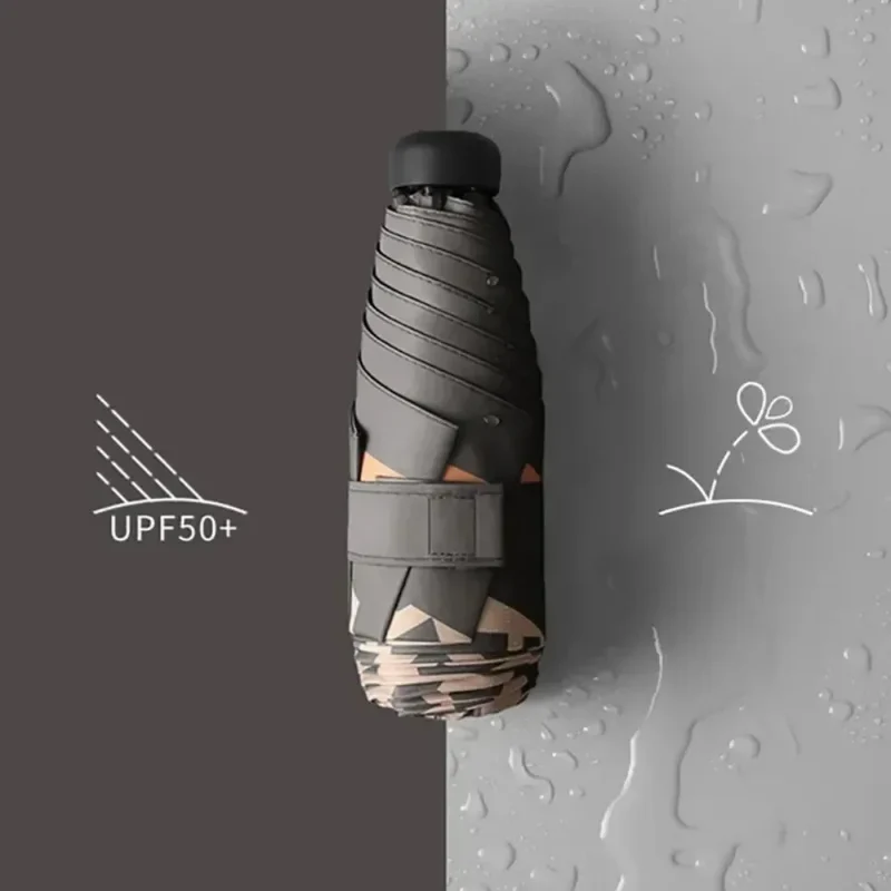 Voyageur 5 - Parapluie pliant, compact, securisé.