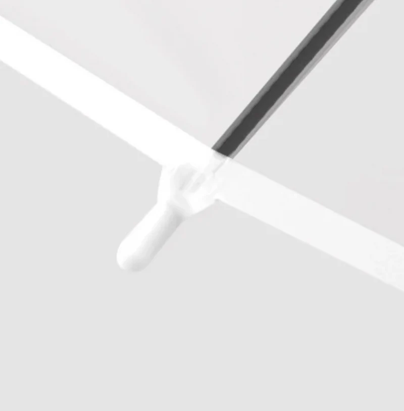 Transluvia - Parapluie transparent, long manche, large protection.