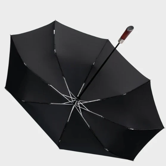 Parachase3262 - Parapluie anglais, pliant compact, large protection, automatique.