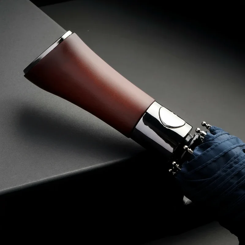 Parachase3262 - Parapluie anglais, pliant compact, large protection, automatique.
