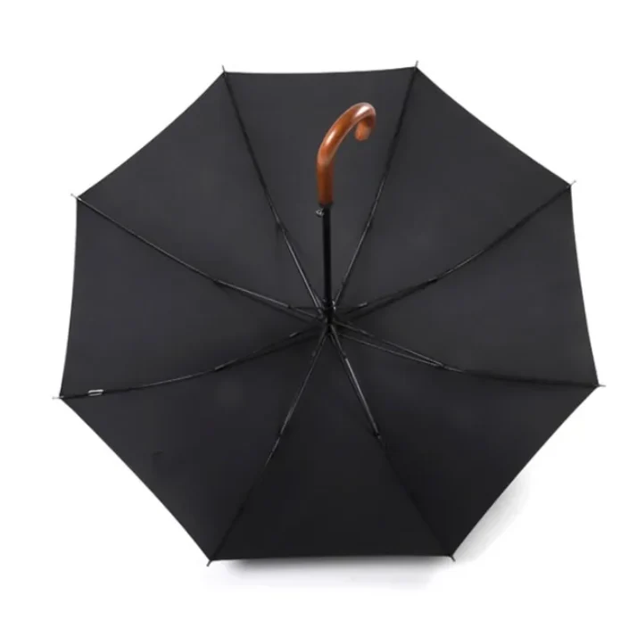Parachase Classique - Parapluie anglais, long manche, raffiné, large protection.