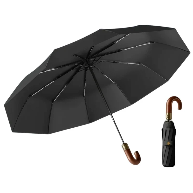 Business - Parapluie anglais, pliant et compact , automatique.