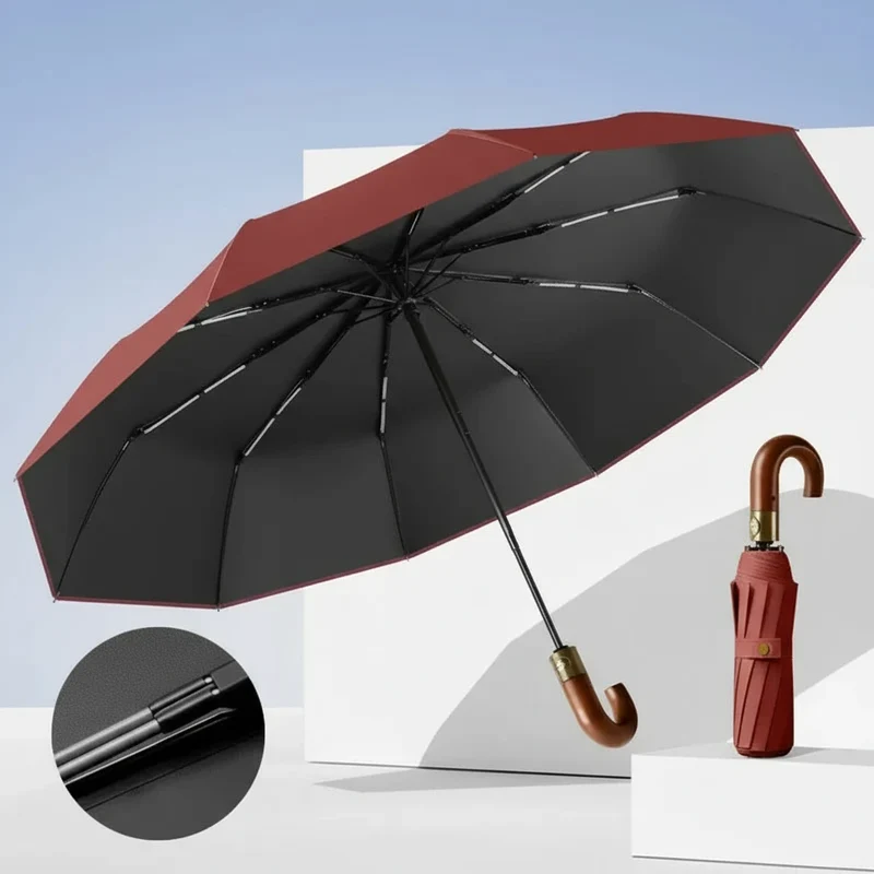 Business - Parapluie anglais, pliant et compact , automatique.