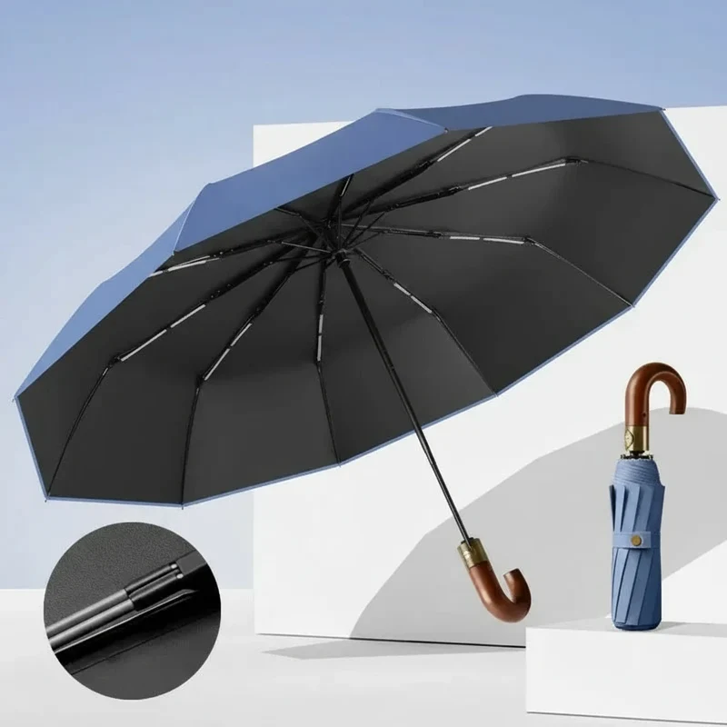 Business - Parapluie anglais, pliant et compact , automatique.
