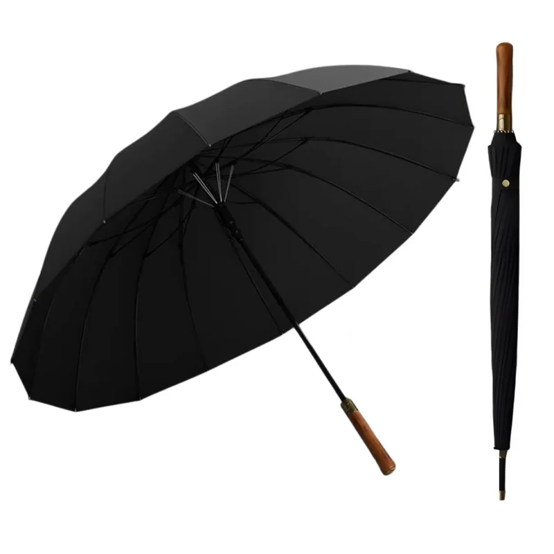 Golfmaster - Parapluie anglais, élégant, large protection, automatique.