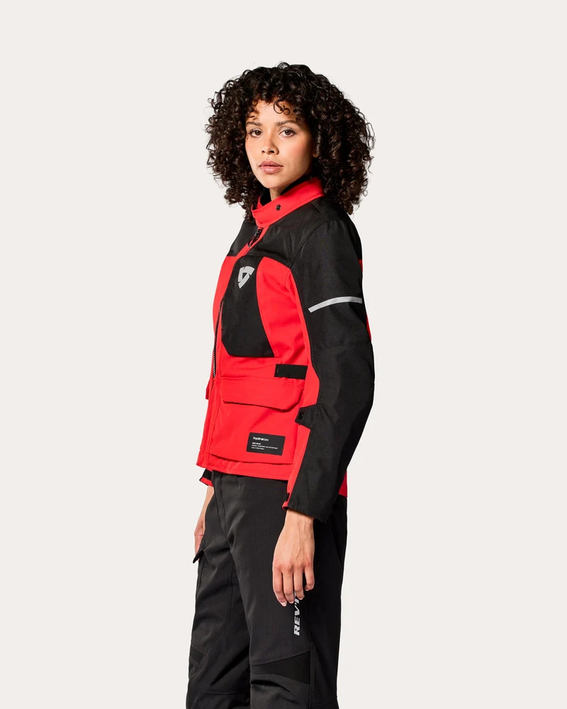 Jacket Convergent H2O Ladies | Red-Black