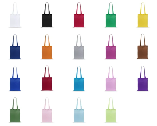 Sac en coton de 140gr/m2, résistance jusqu'à 10kg de poids TURKAL
