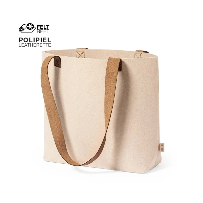 Sac en feutrine rpet et similicuir jusqu'à 6kg de poids KOMPUL